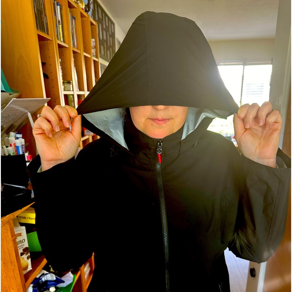 🌧️ 🧥Nautica size Large Black jacket